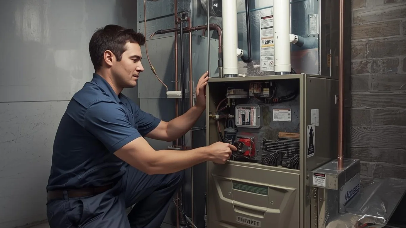 Professional furnace service